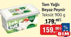 TEKSÜT TAM YAĞLI BEYAZ PEYNİR 900 GR fiyat ve kampanya bilgisi